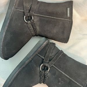 Charcoal colored Bear Paw boots - size 7